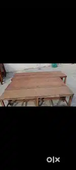Benches for studying and party