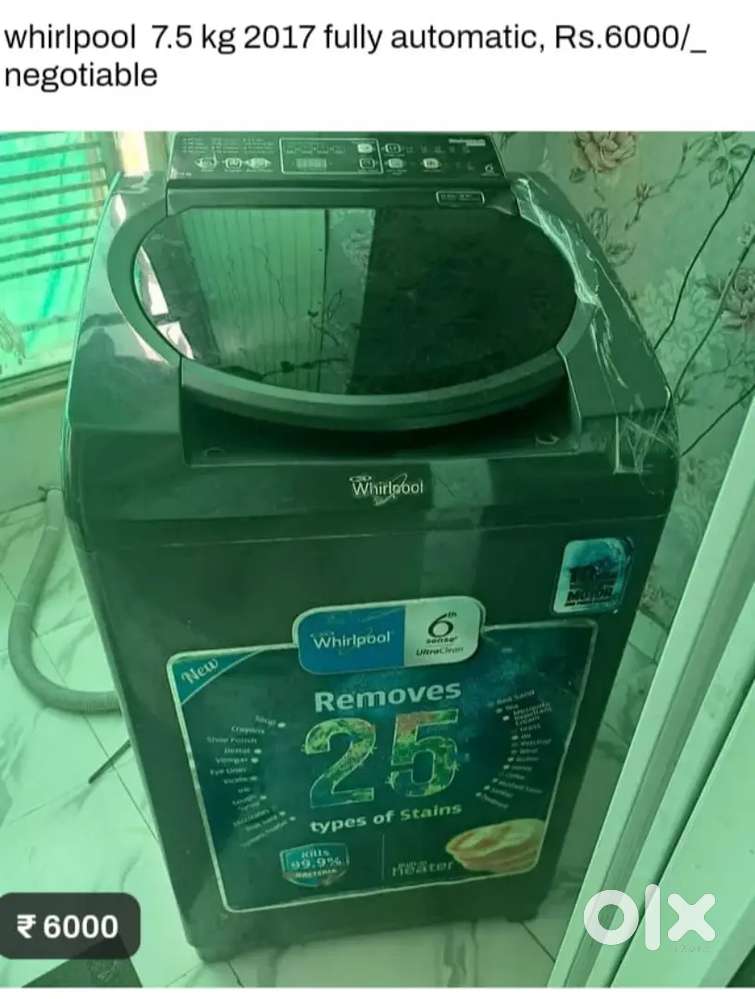 Whirlpool washing machine