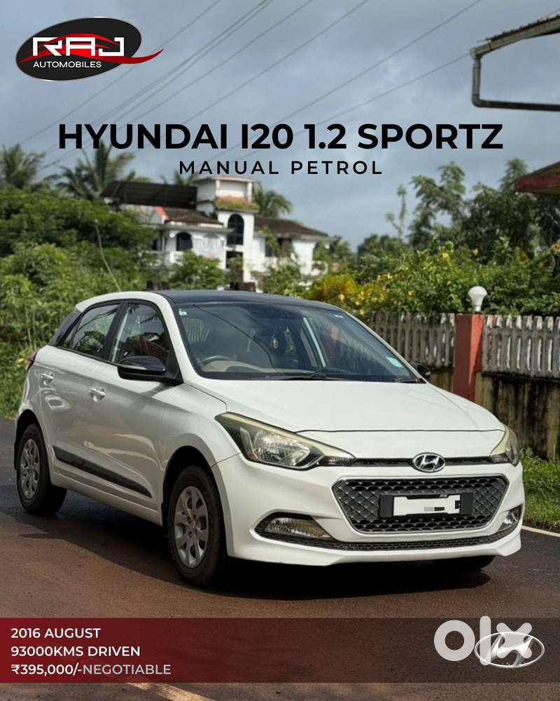 Hyundai i20 Sportz 1.2 MT, 2016, Petrol