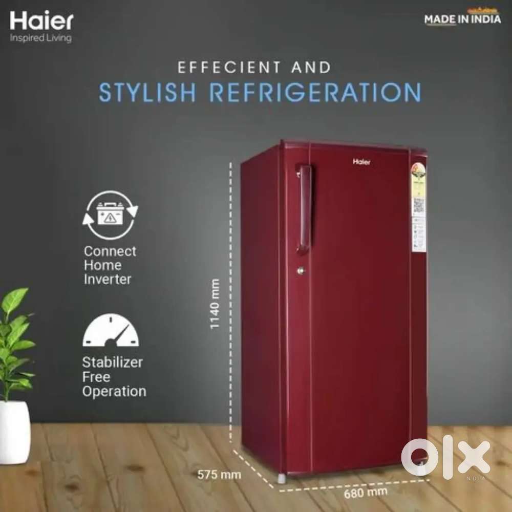 Haier 165L Fridge – 4 Months Old  Excellent Condition  Under Warrant