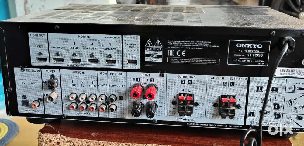 Onkyo 5.2 Dolby Atmos av receiver