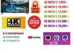 32 INCH SMART LED TV @ 7,499 /-
