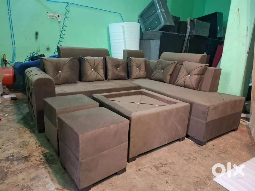 Brand new L shape sofa sett