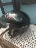 Open face helmet