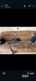 3 seater and 1, 1seater sofa