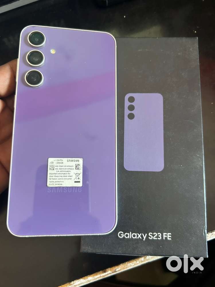 S23 fe 8/256 brand new condition under warranty