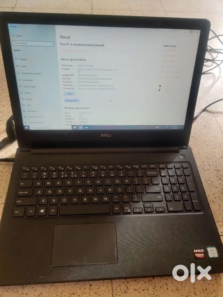 Dell laptop excellent condition.