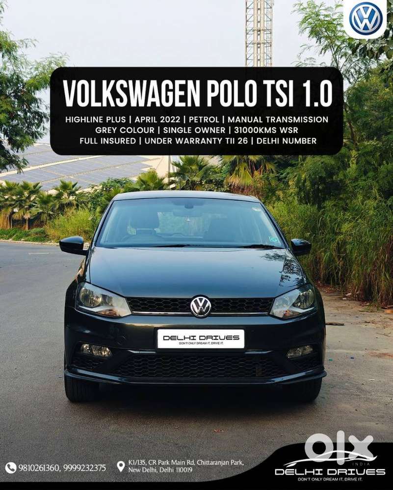 Volkswagen Polo 1.0 Highline Plus TSI, 2022, Petrol