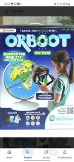 Educational game orboot globe