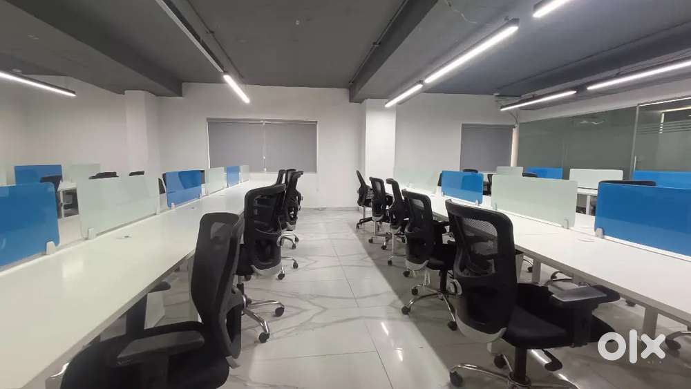 40 Workstations 4 Cabins 1 Conference plug and play office for Rent
