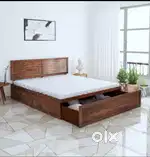 Janmashtami offer double bed with box starting 6499 EMI available