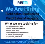 FIELD SALES EXECUTIVE AT PAYTM