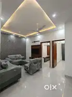 3 BHK Fully Furnished Owner Free Flat For Rent Patiala Road Zirakpur