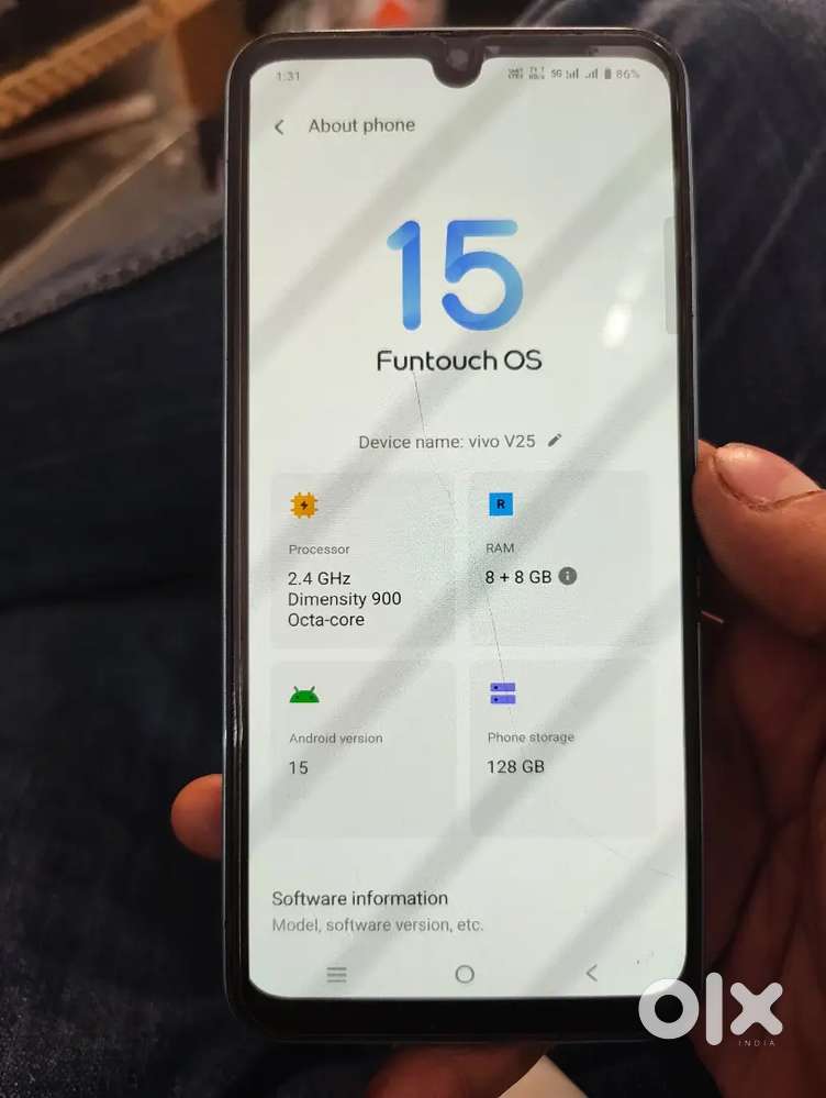 V25 5g 8/128