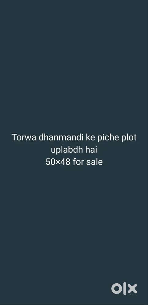 2400 Sqft North Facing Residential plot for sale