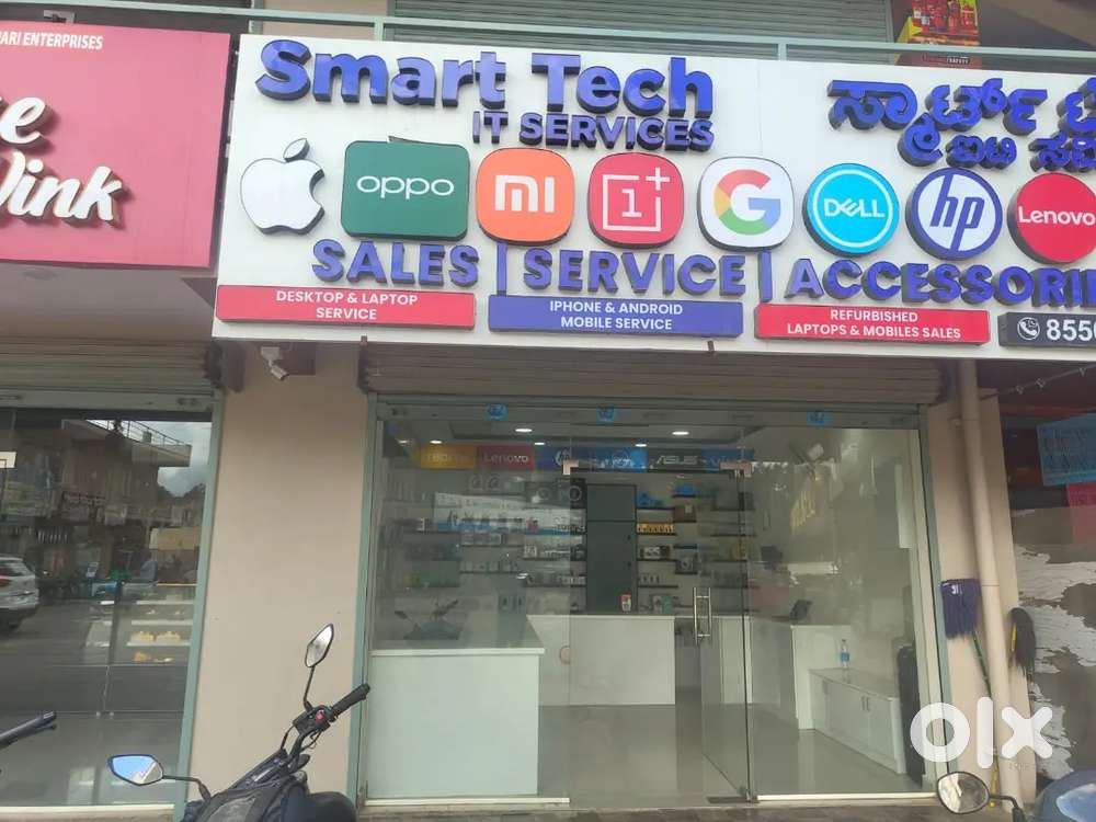 Selling the brand new Mobile shop..