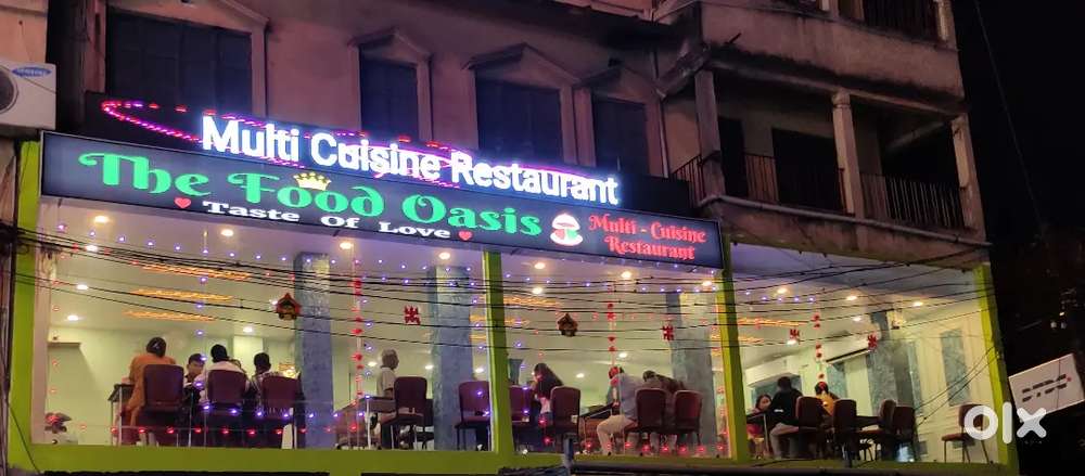 Running restaurant going to be handed for monthly rent