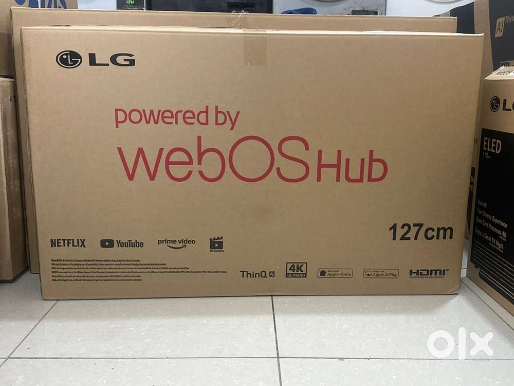 55inch webos smart 4k seal pack lg brand 1 year onsite warranty diwali