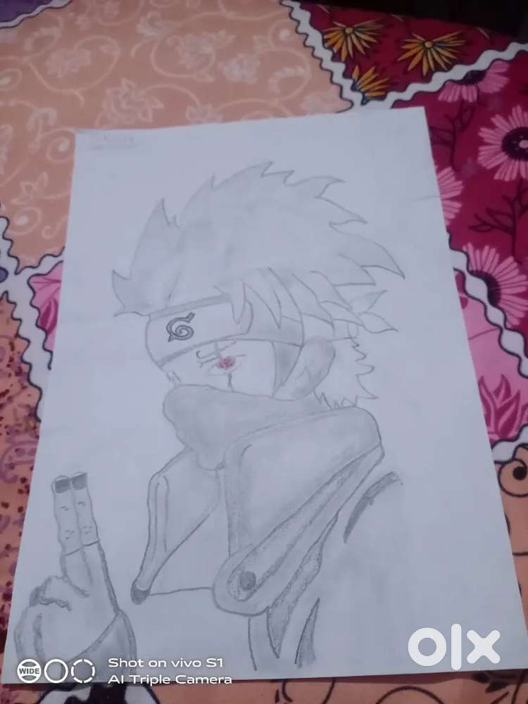 kakashi drawing