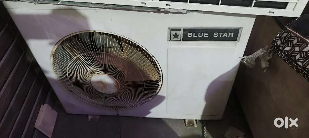 Blue star Non inverter indoor and outdoor AC