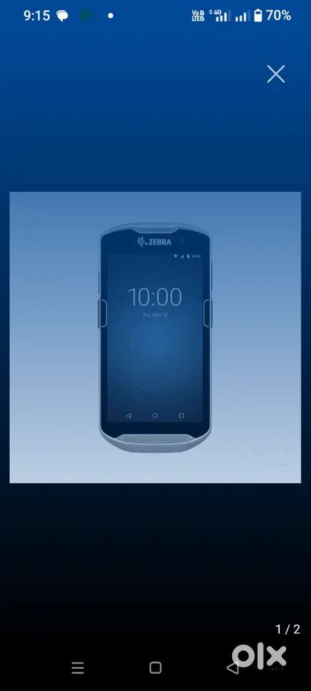 Zebra TC56 Rugged Scanner, Android, 2D/1D Barcode Reader (No Charger)