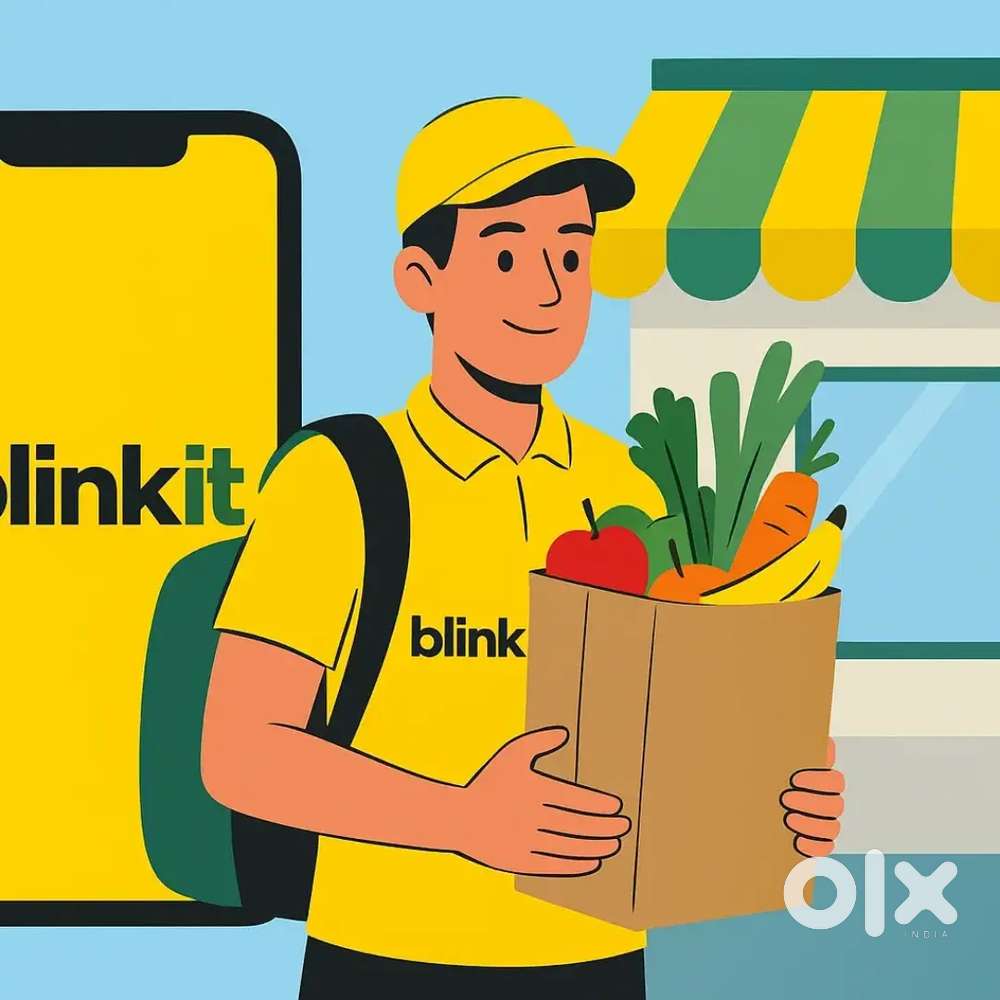 Blinkit grocery delivery partner job