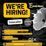 Required female staff for calling computer knowledge must.