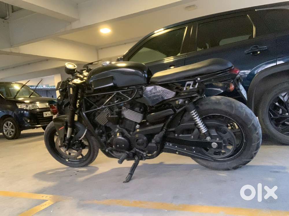 Modified to cafe racer