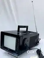 JVC retro 5 inch mini tv good condition working cool color tv rare
