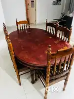 6seater Wooden Dining Table Very Good Condition