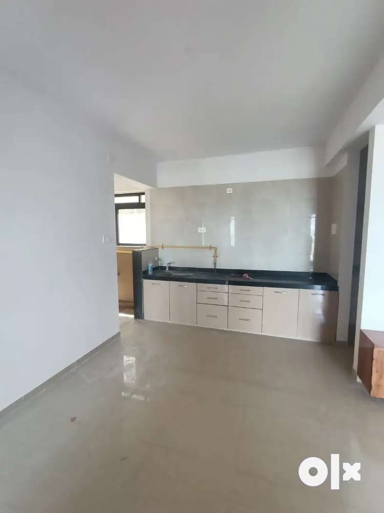 Pramukh Aura 2 Semi furnished flat available for rent in chala