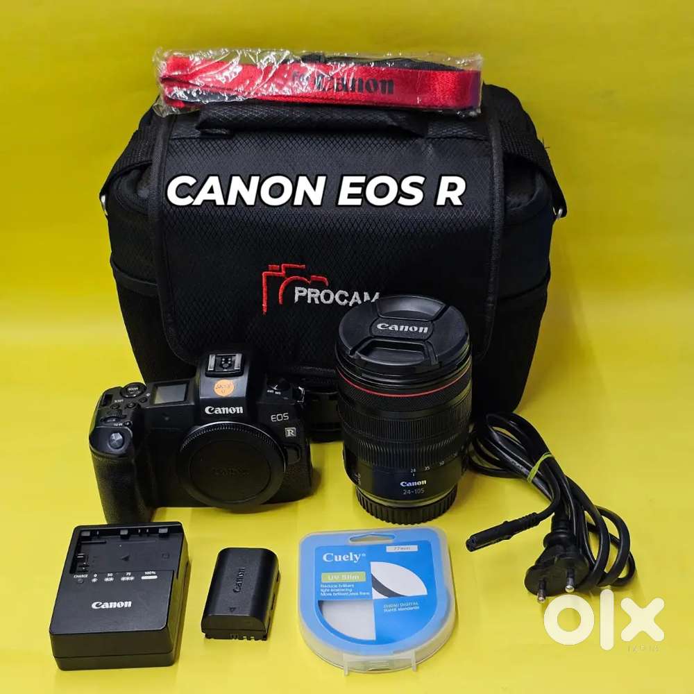 Canon EOS R +RF 24-105mm f/4L IS USM Full-Frame Mirrorless Combo SK58U