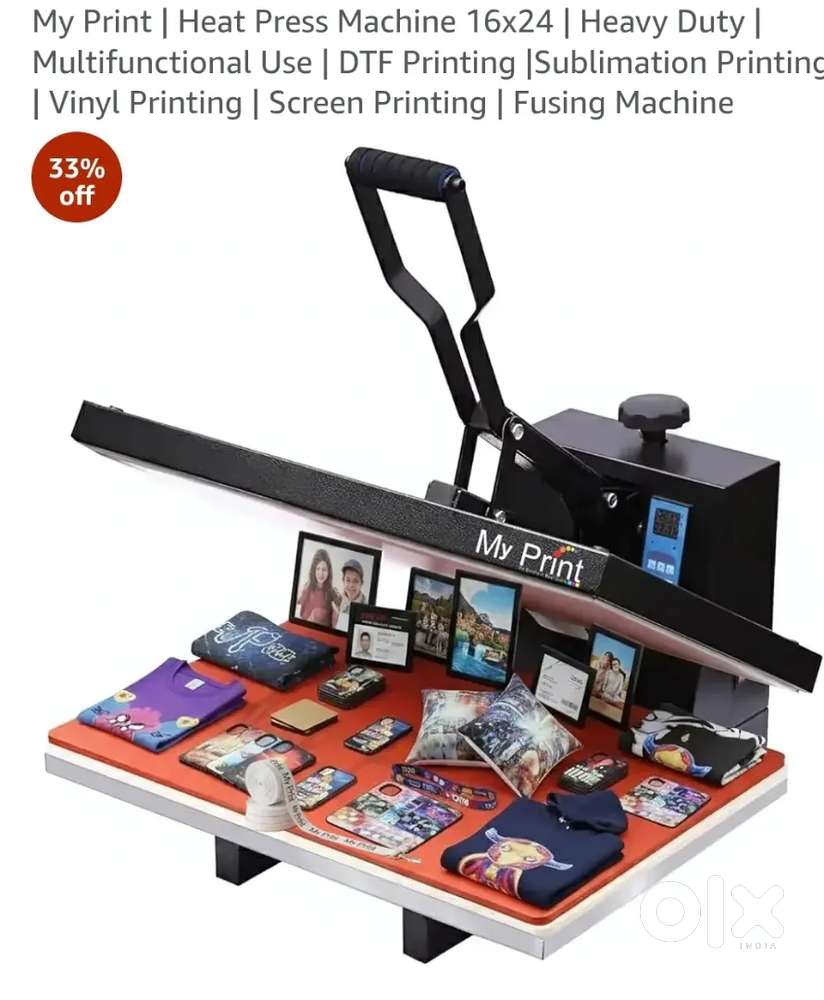 Heat press machine