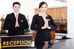 Three star hotel front office and attender job