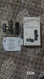 Boya V10 Mic & Ring Light 14 & Ring Light 10