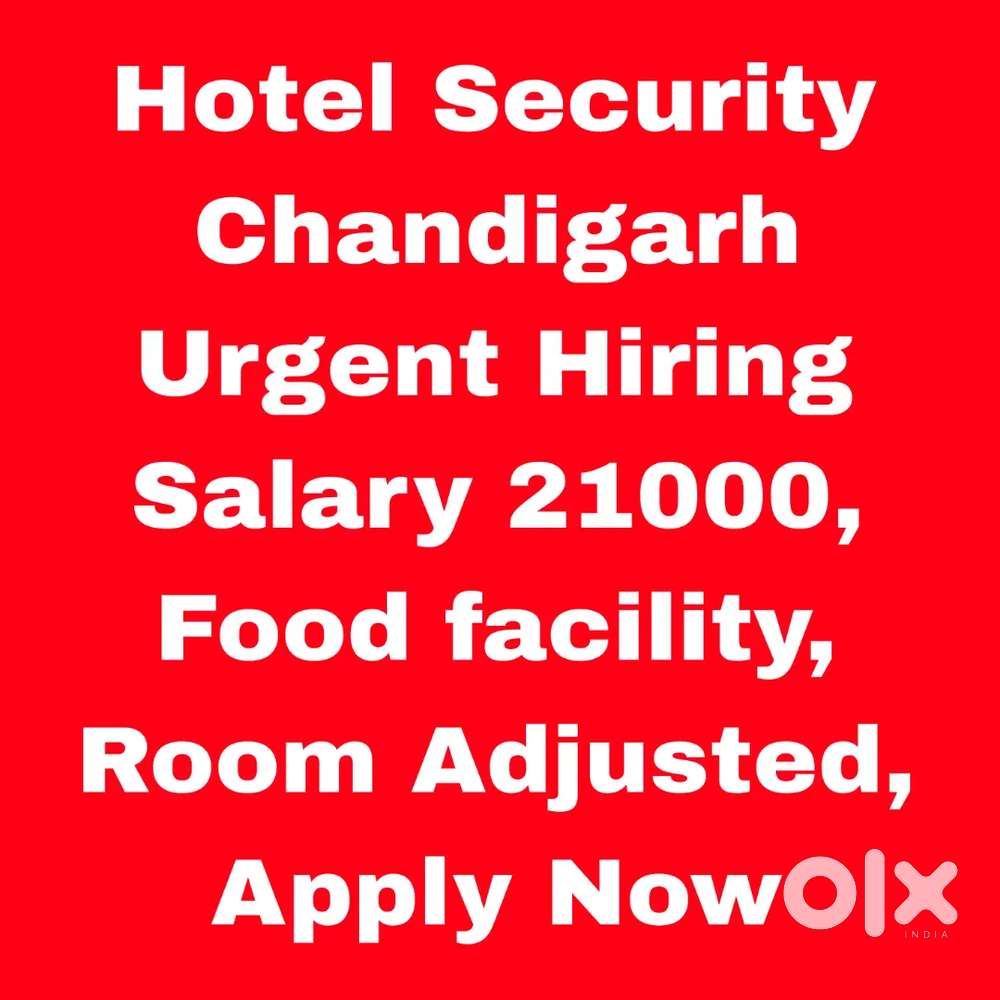 Hotel Security Jobs , Food Free,  Room immediate joining