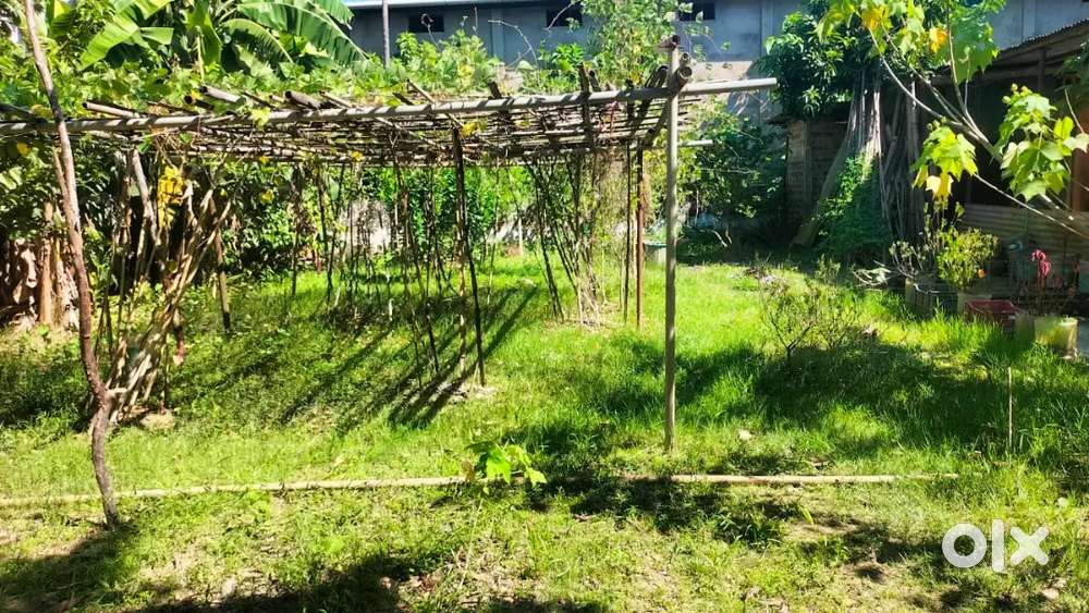 4katha land, 3 side boundary wall rectangle shape , 1st link road