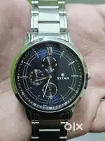 Titan stainless steel watch