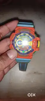 Casio G-Shock branded multi colour waterproof sports watch
