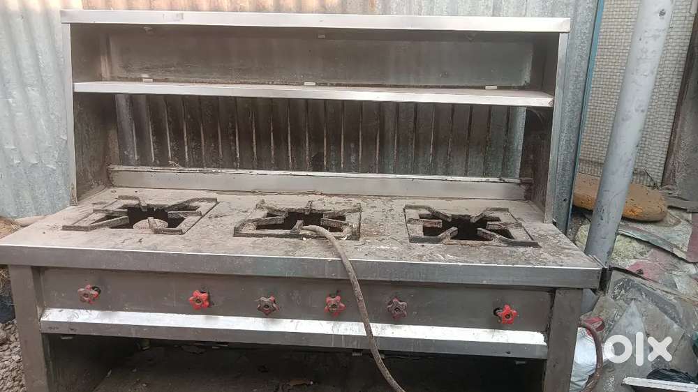 Gas bhatti 3 burner