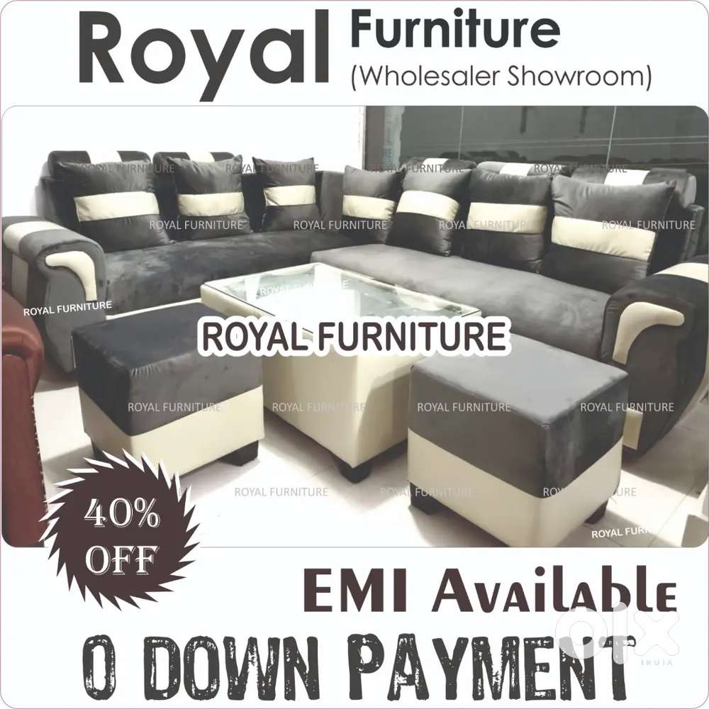 Sofa L Type Sofa Set Wholesale Prices Zero Down Payment EMI SDFT
