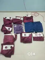 11 piece used curtain , almost new