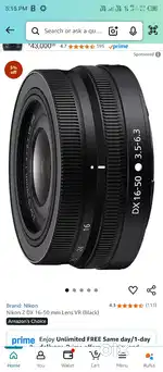 Nikon Z 16-50mm & 50-250mm