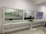 Beauty parlour furniture & wooden interior available