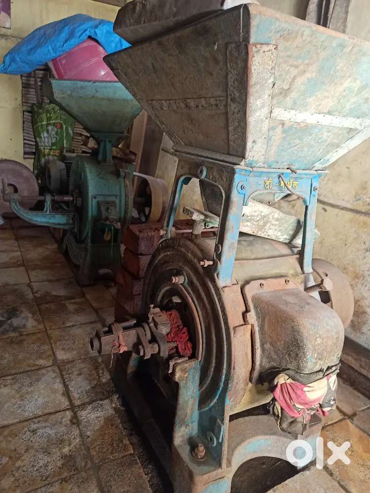 Aata Chaki + Masala Chaki + 10 HP motor