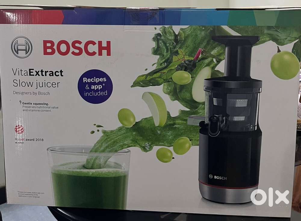 Bosch Slowjuicer unboxed product