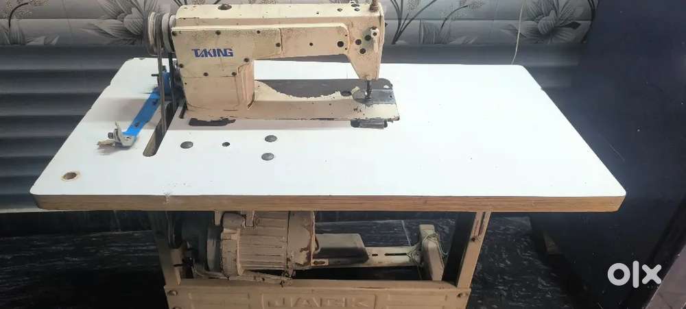 TAKING Industrial Sewing Machine with Heavy-Duty JACK Motor & Table