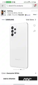 Samsung galaxy a52s 5g