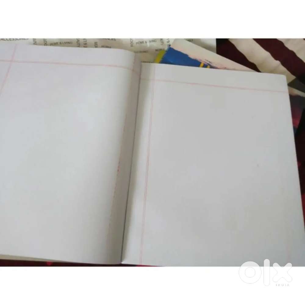 Note book Registers A4 size only ₹10