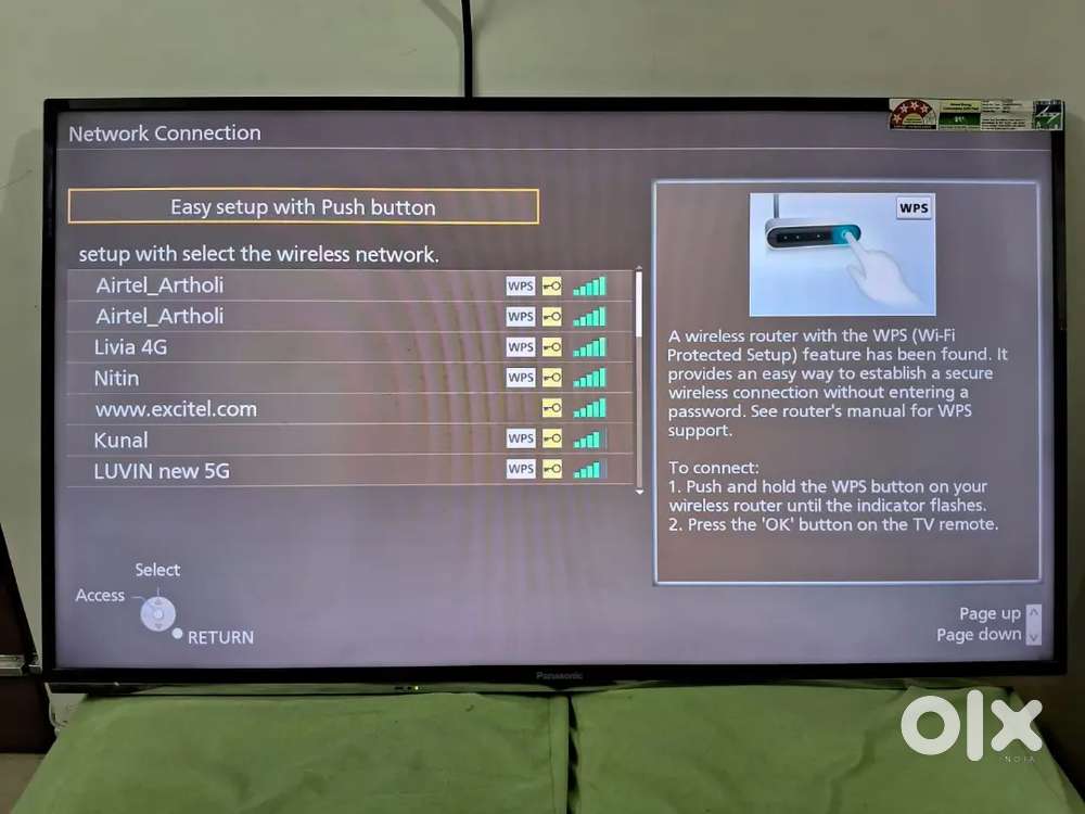 Panasonic 40inch rs12000